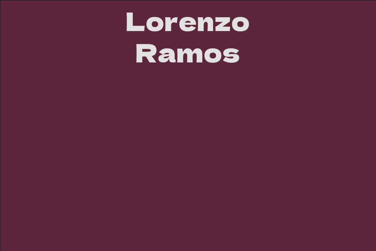 Lorenzo Ramos