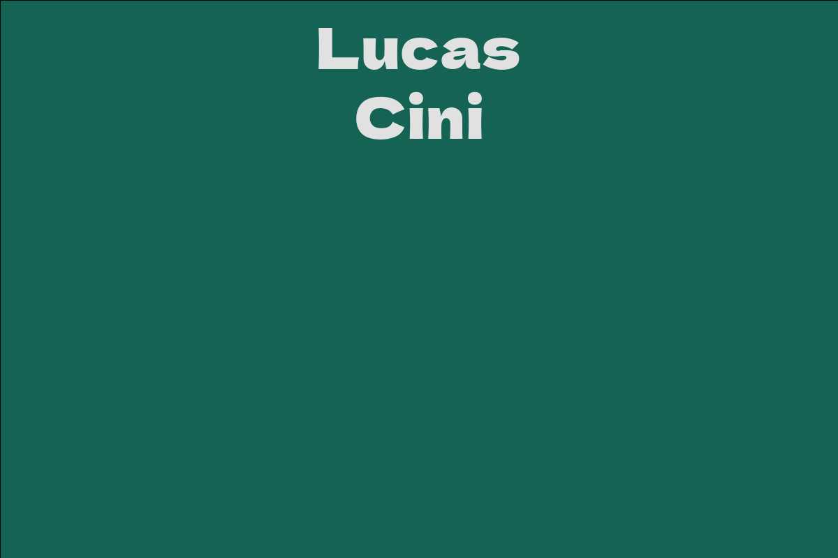 Lucas Cini