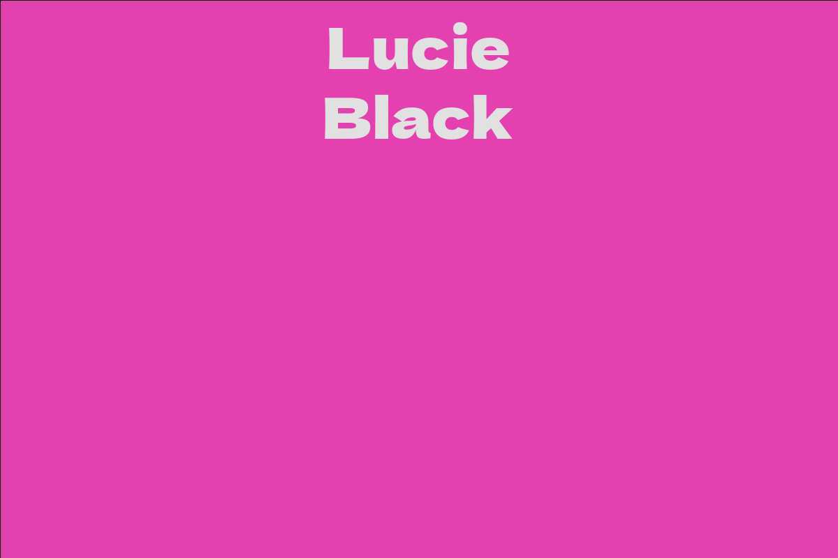 Lucie Black