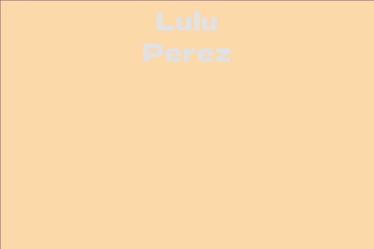 Lulu Perez