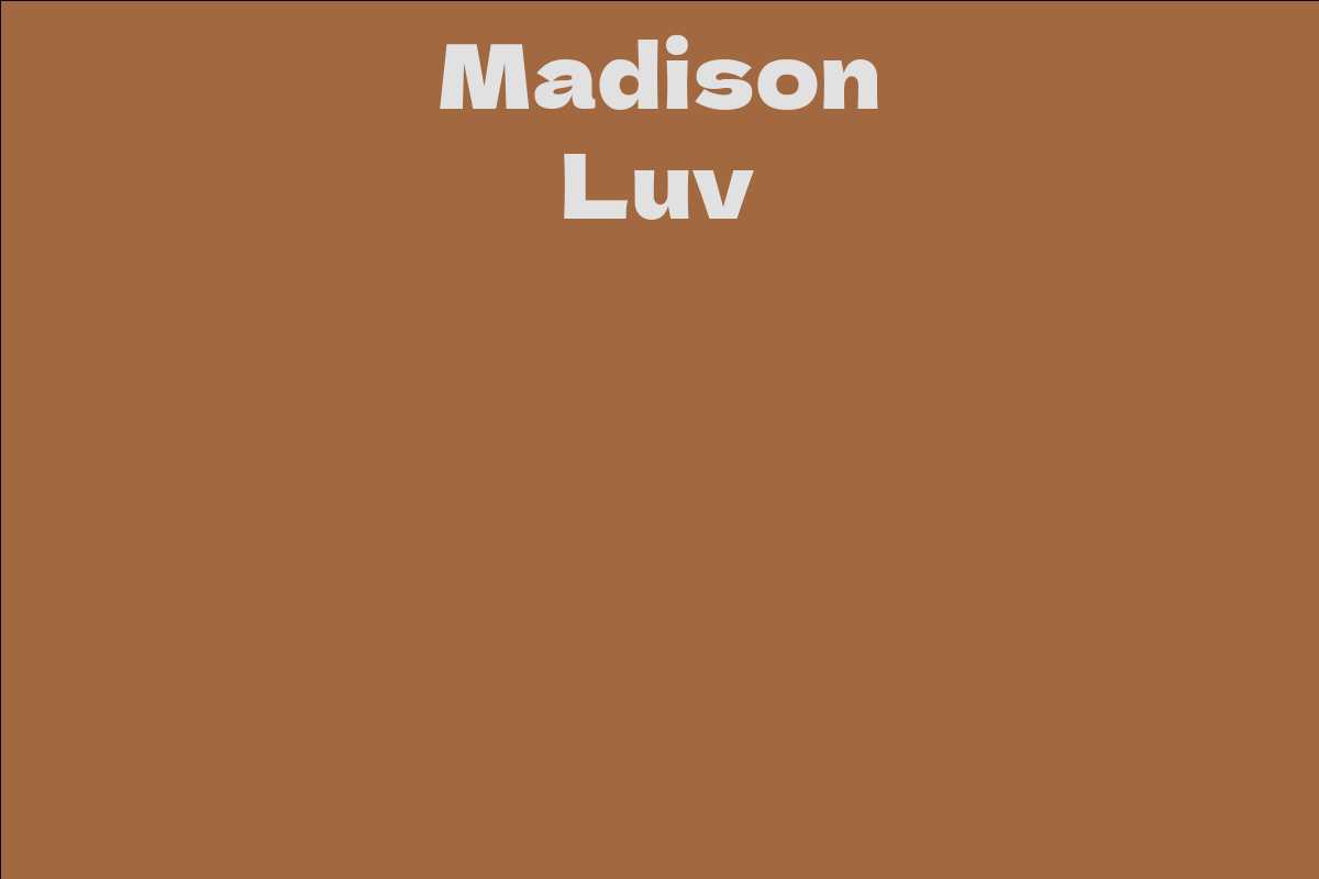 Madison Luv
