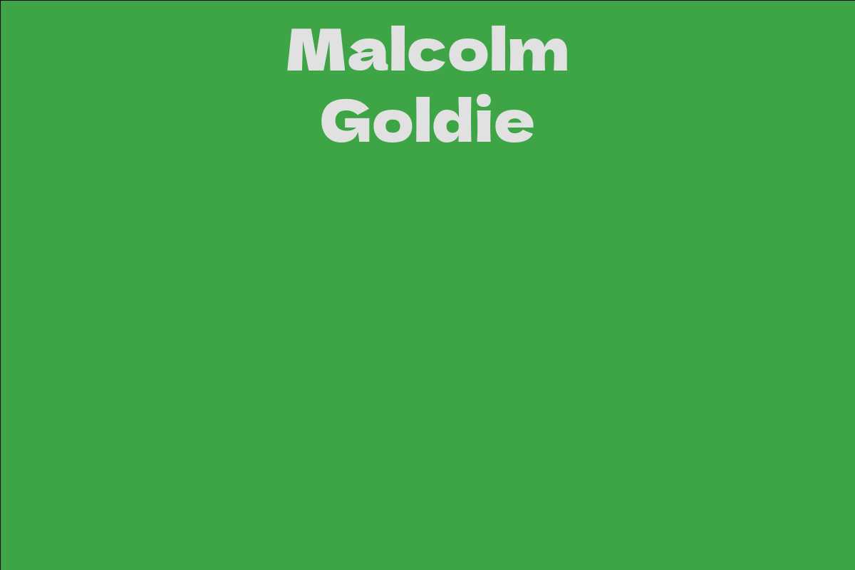 Malcolm Goldie