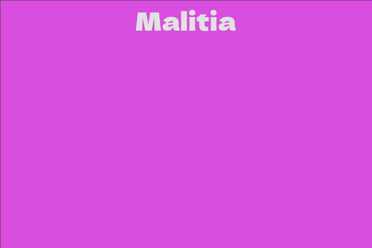Malitia