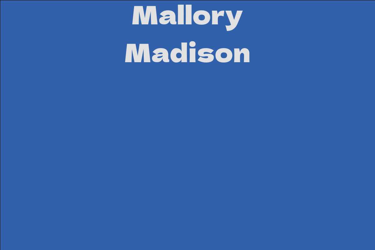 Mallory Madison