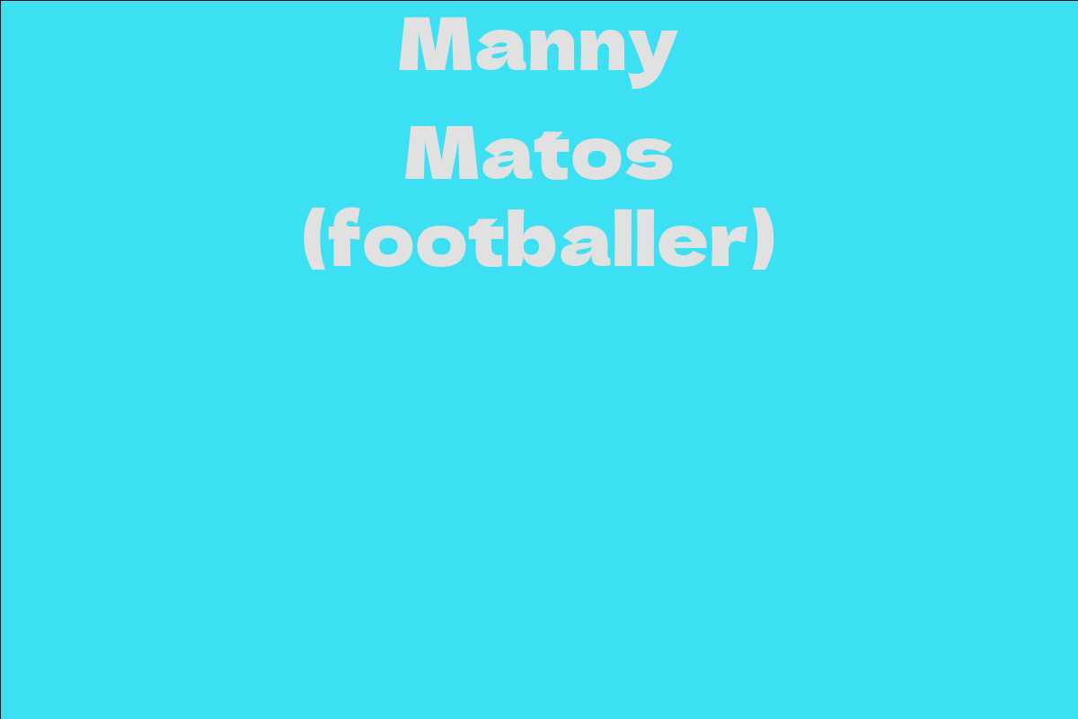 Manny Matos (footballer)