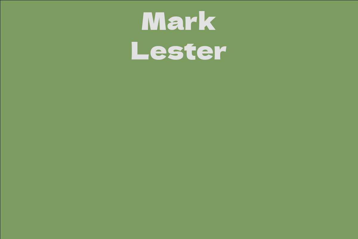 Mark Lester