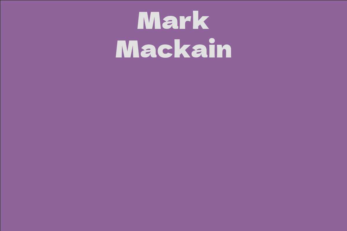 Mark Mackain