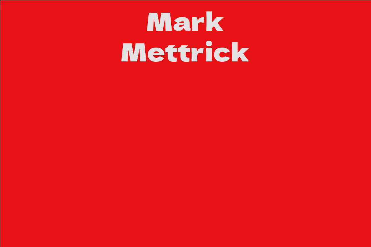 Mark Mettrick