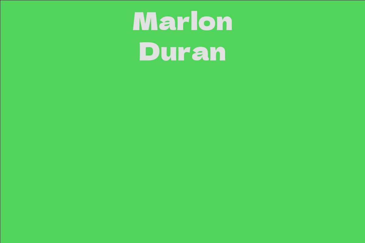 Marlon Duran