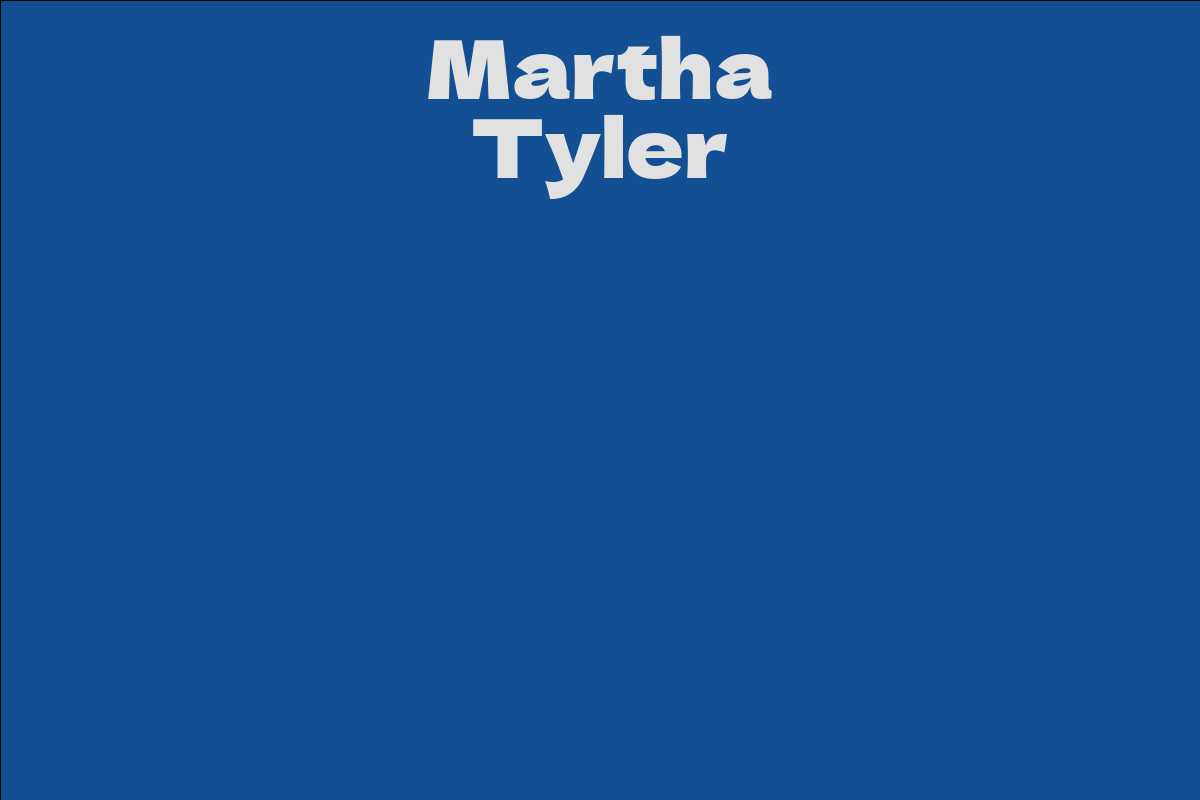 Martha Tyler