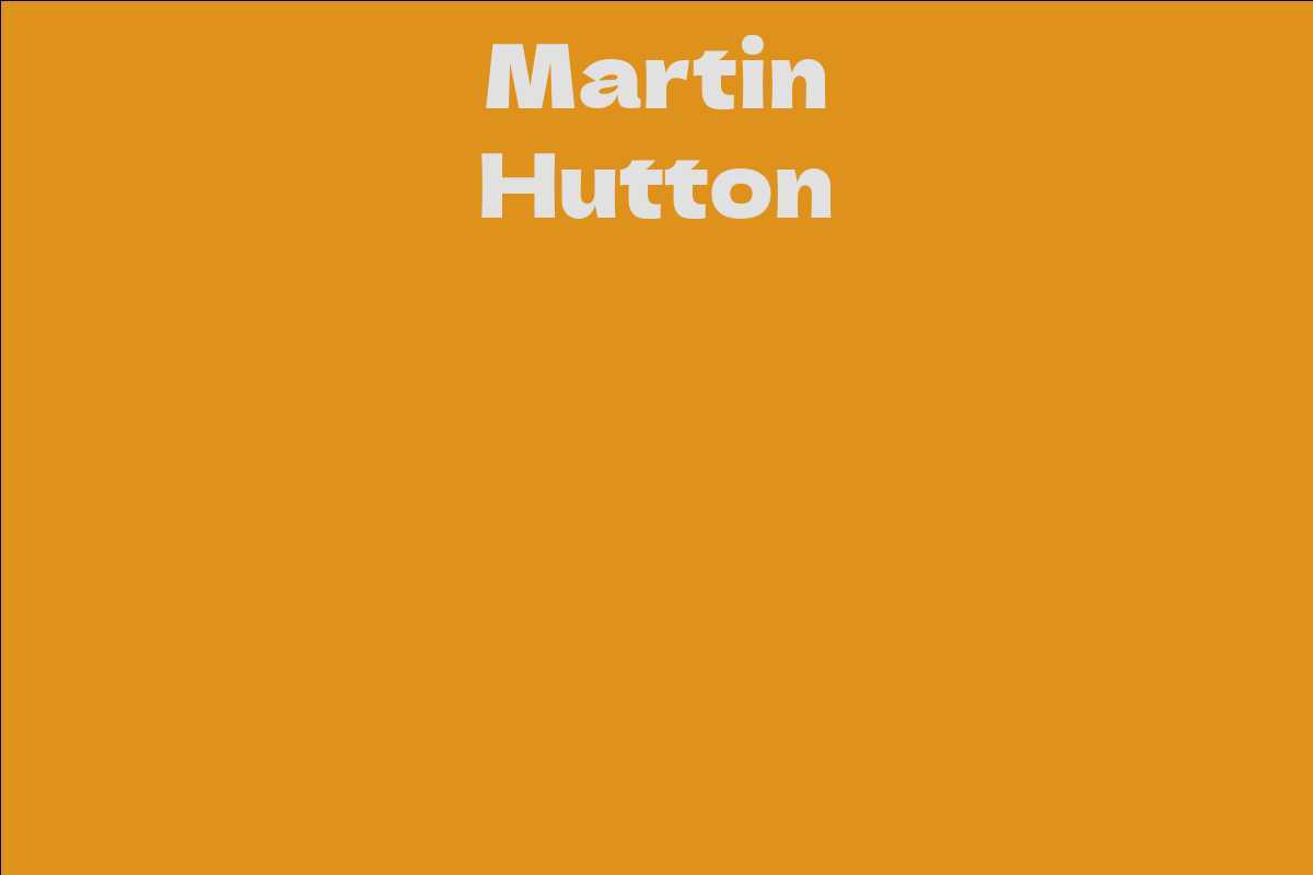 Martin Hutton