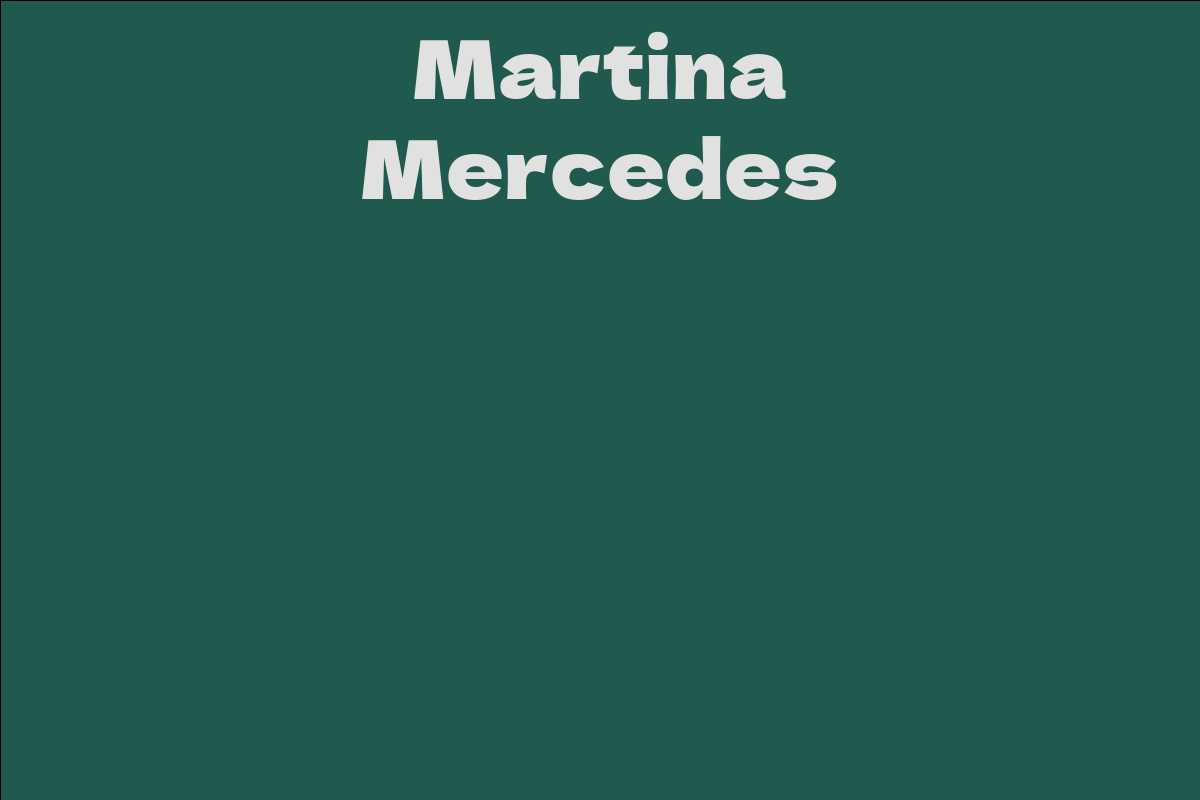 Martina Mercedes