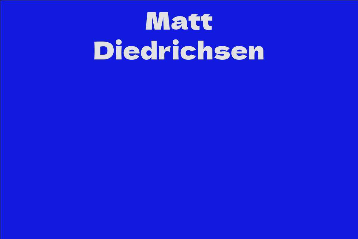 Matt Diedrichsen
