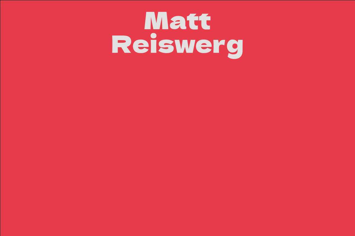 Matt Reiswerg