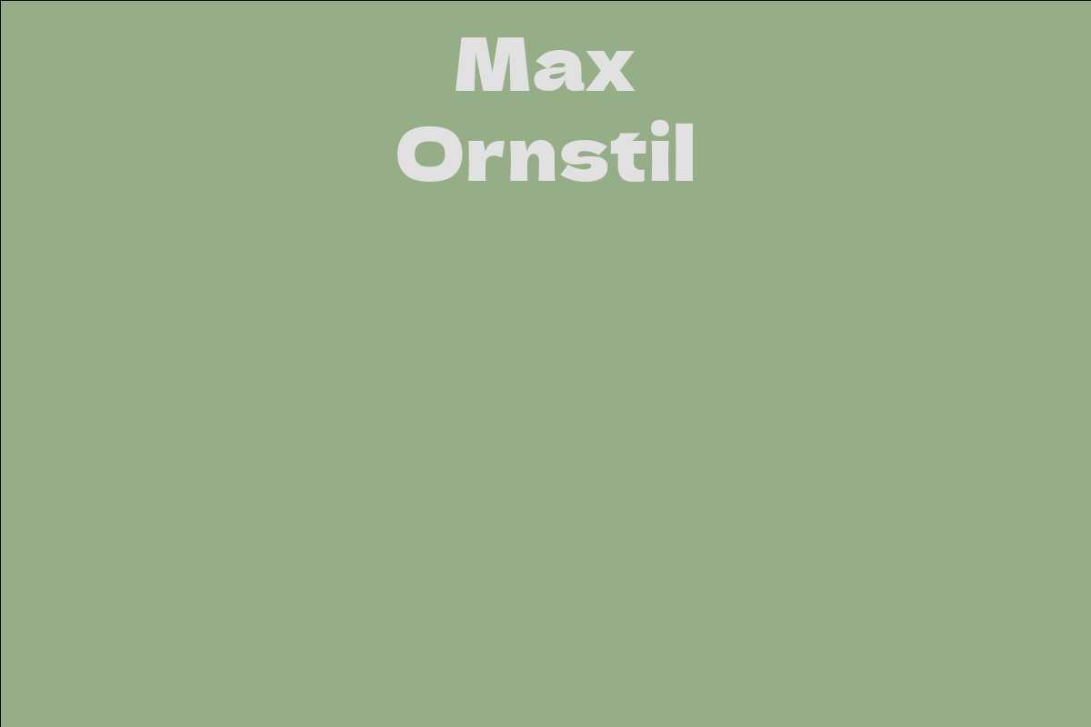 Max Ornstil