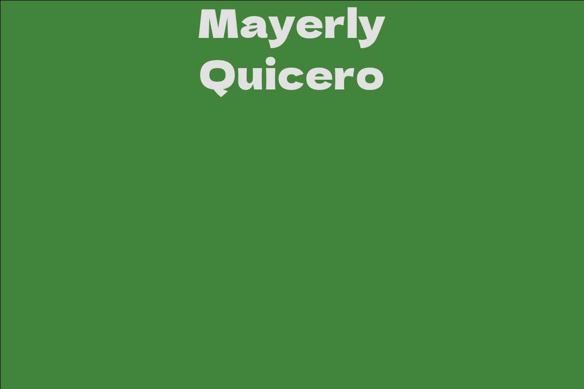 Mayerly Quicero