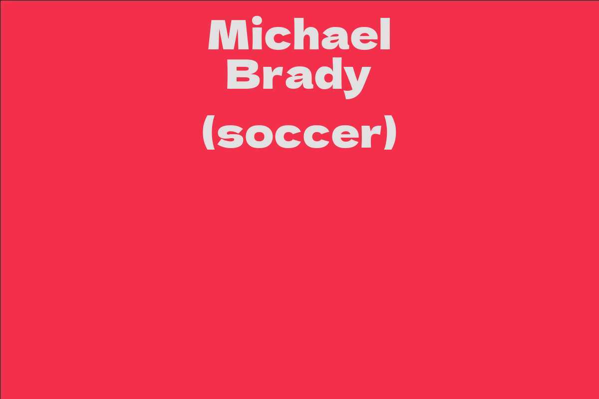 Michael Brady (soccer)