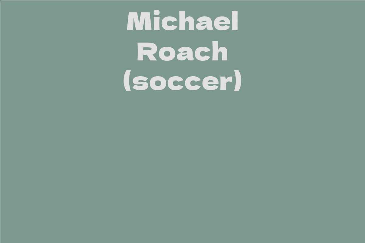 Michael Roach (soccer)