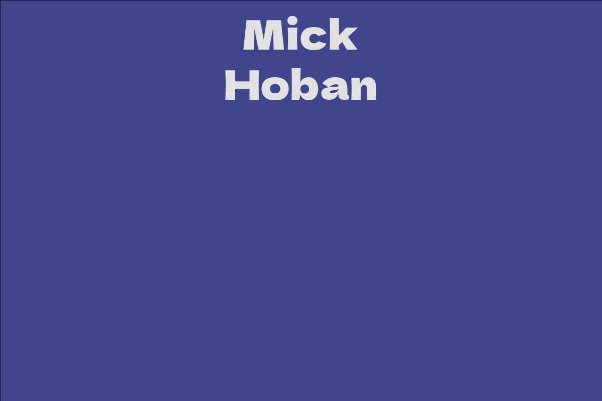 Mick Hoban