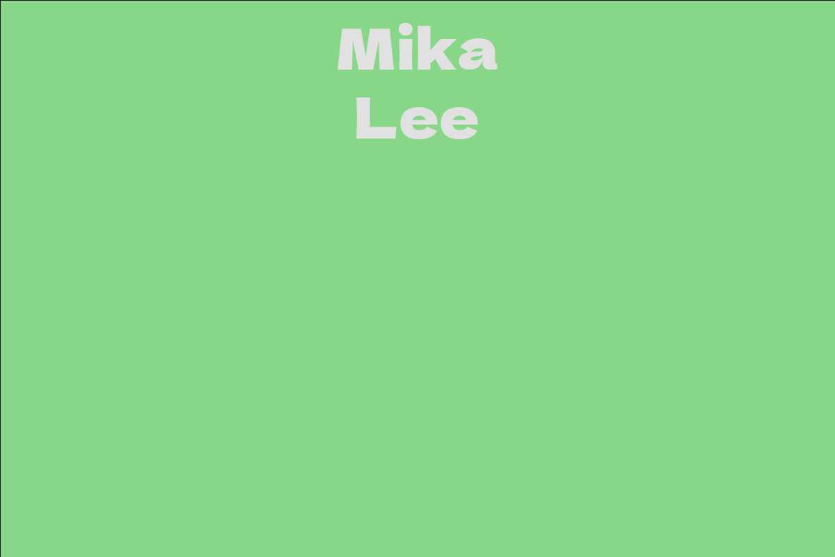 Mika Lee