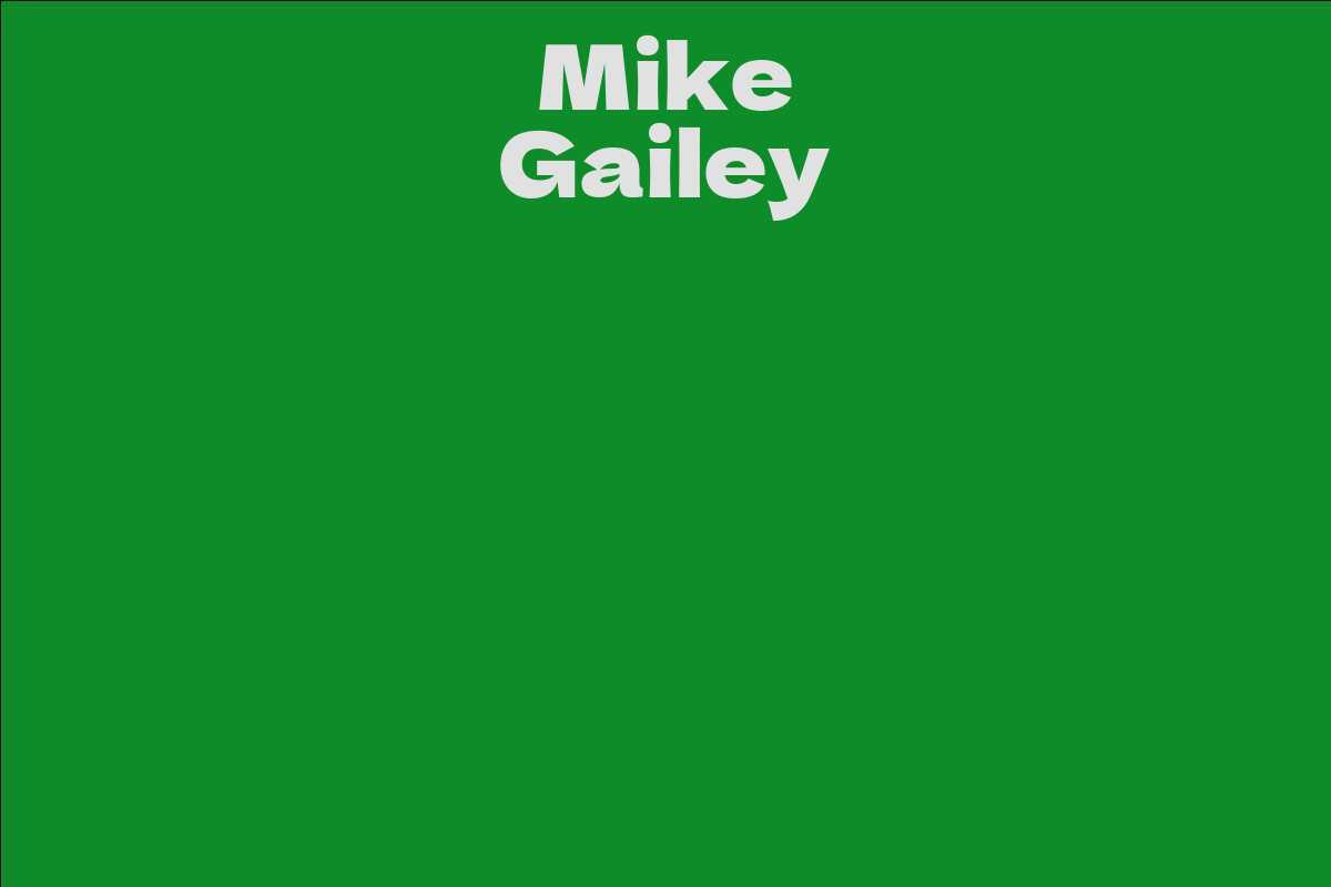 Mike Gailey