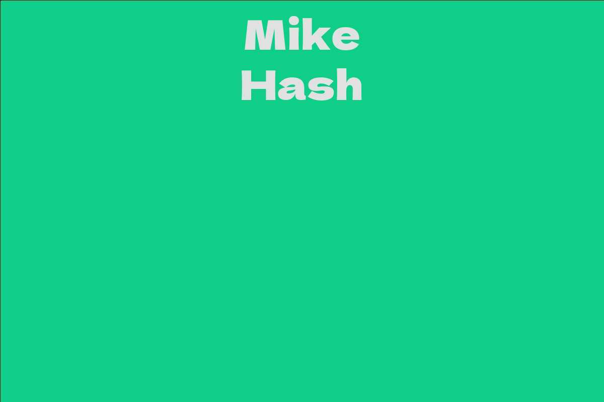 Mike Hash