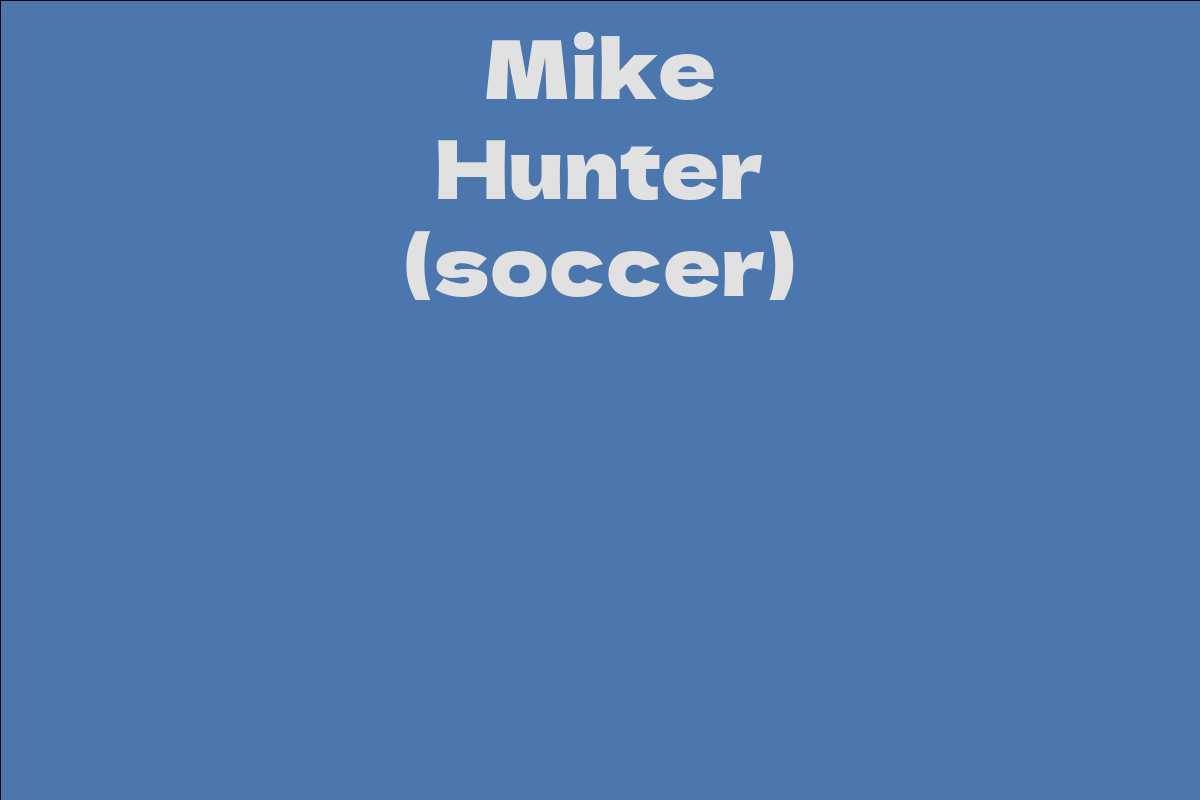 Mike Hunter (soccer)