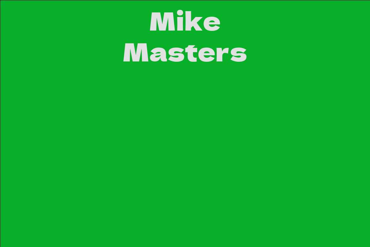 Mike Masters