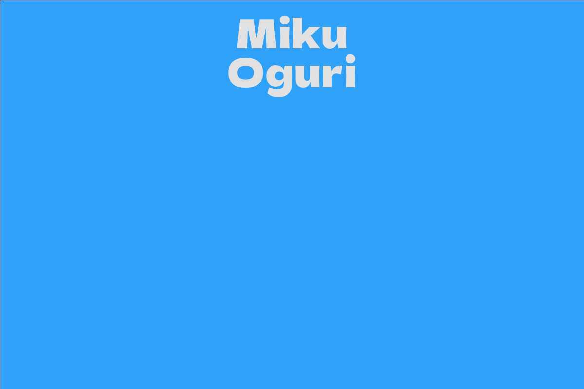 Miku Oguri
