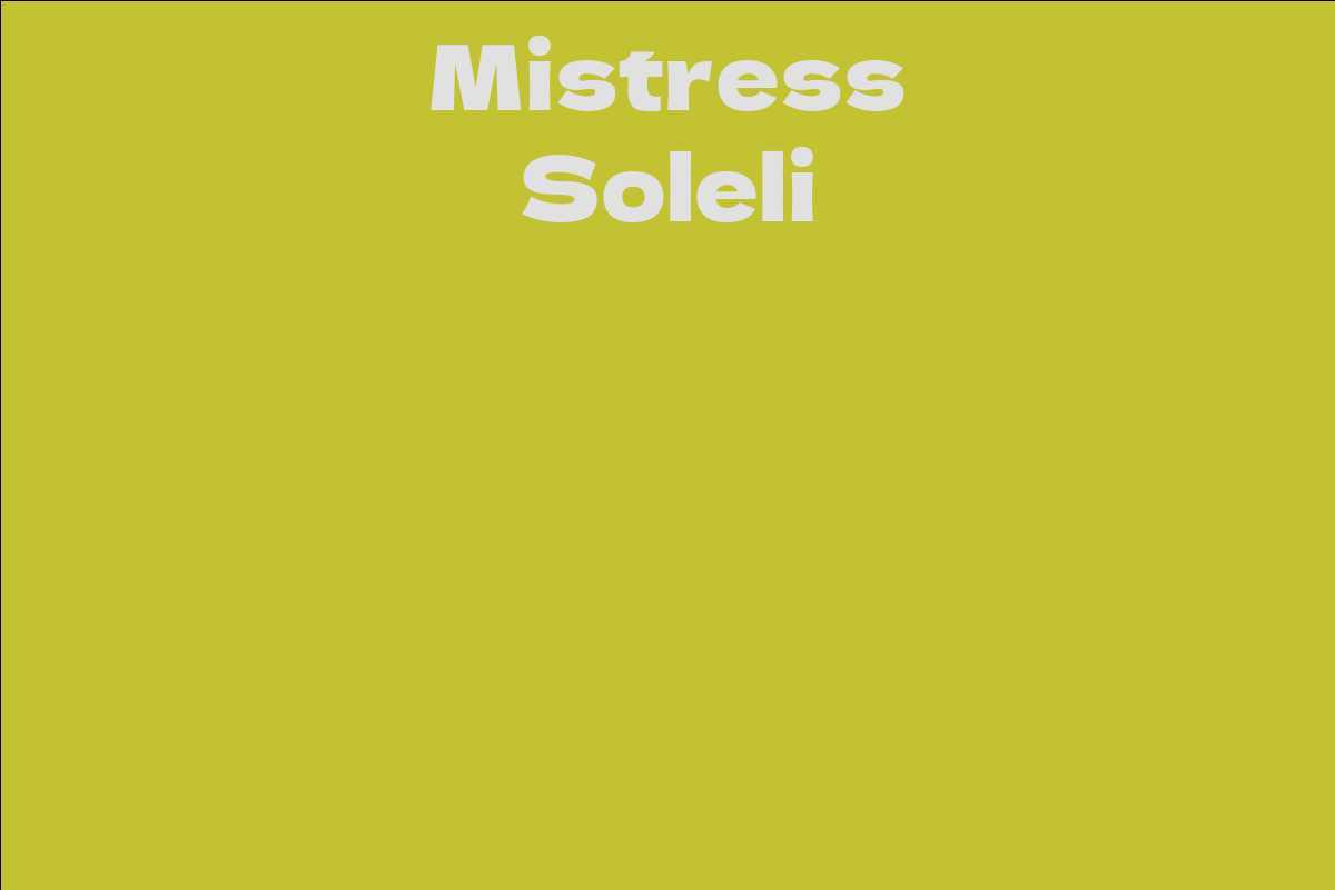 Mistress Soleli