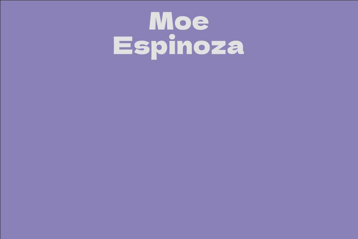 Moe Espinoza