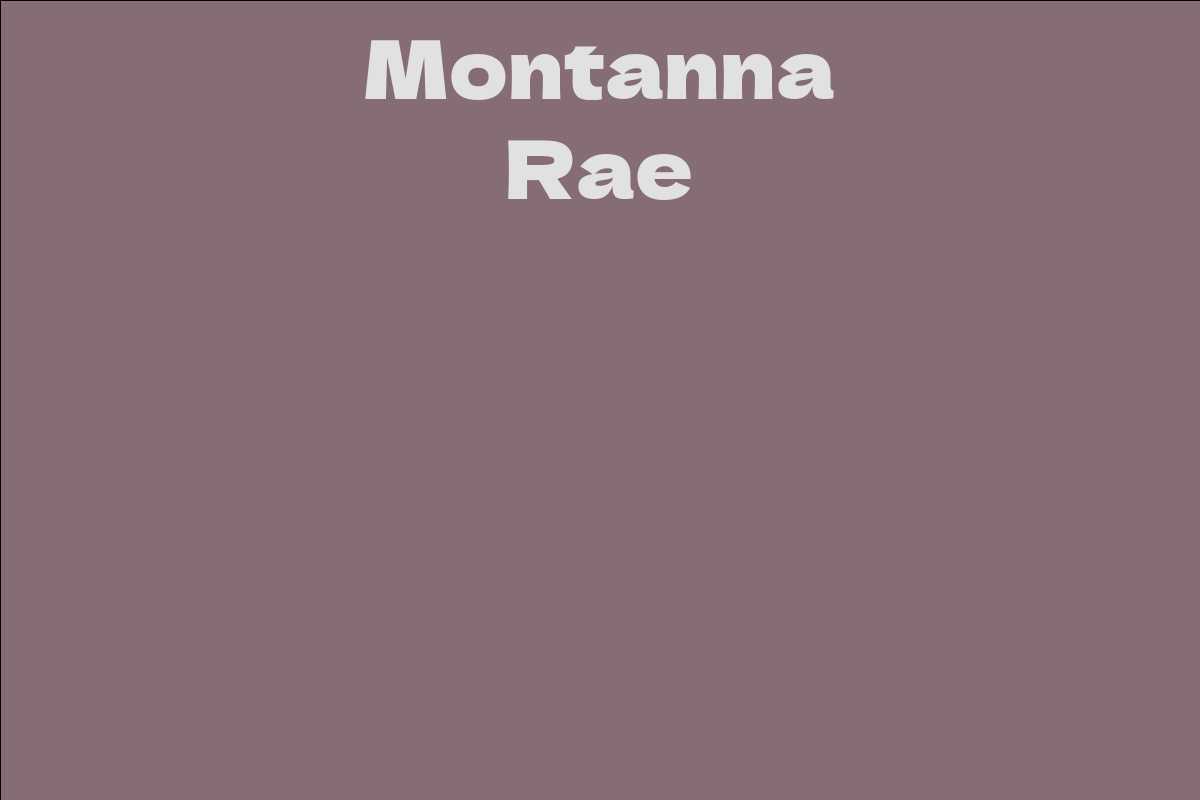 Montanna Rae