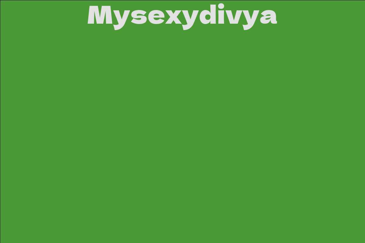 Mysexydivya
