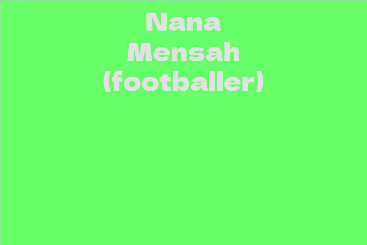 Nana Mensah (footballer)