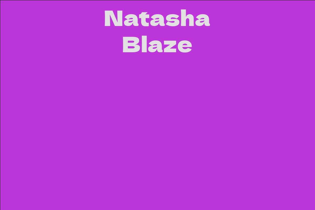 Natasha Blaze