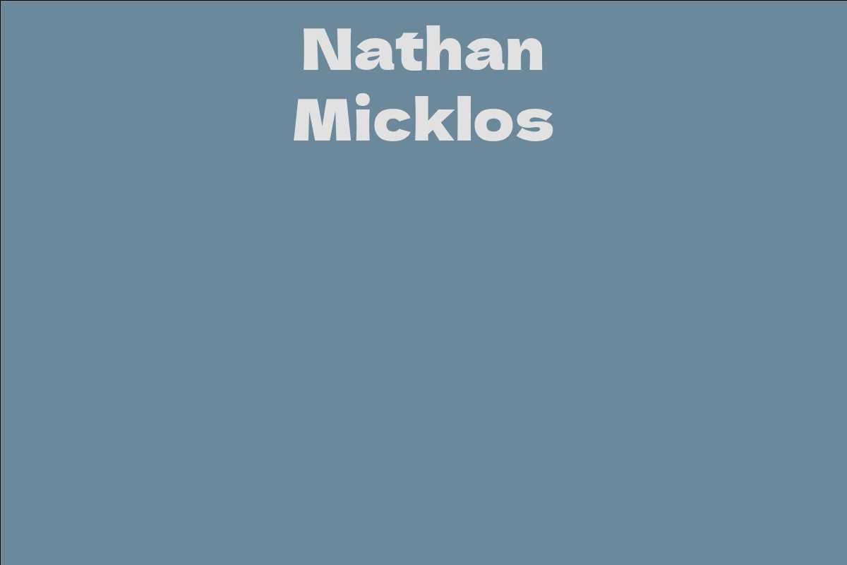 Nathan Micklos