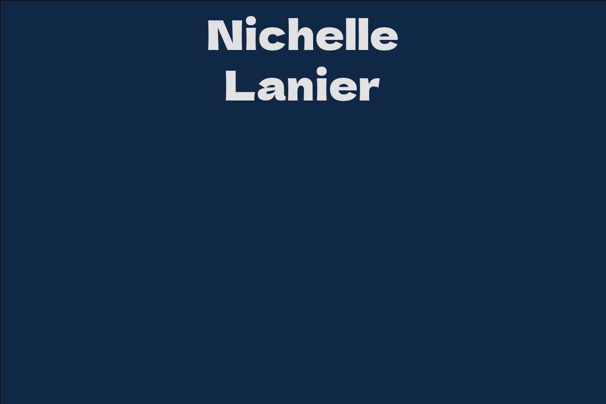 Nichelle Lanier
