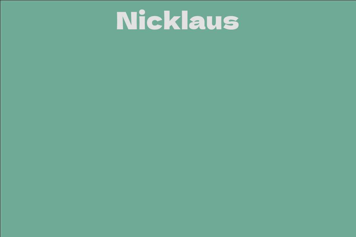 Nicklaus
