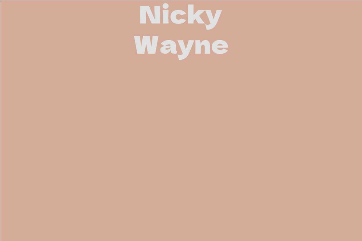 Nicky Wayne