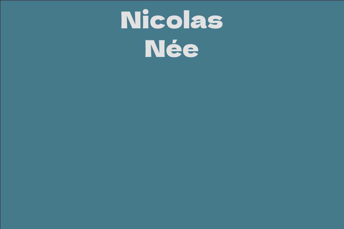 Nicolas Née
