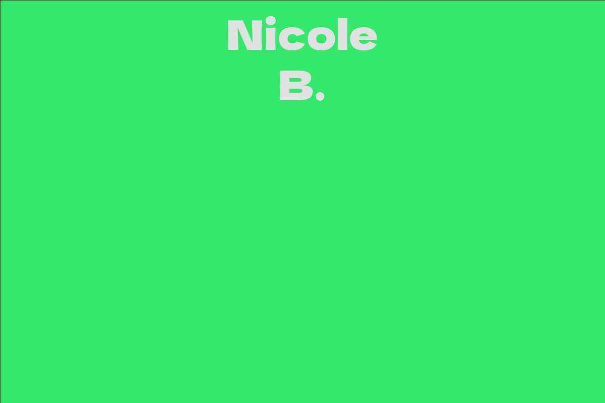 Nicole B.