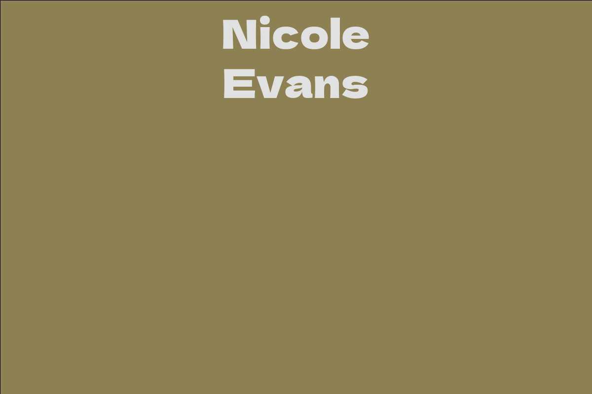 Nicole Evans