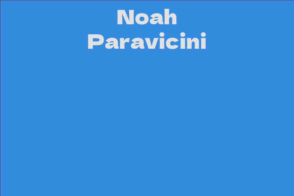 Noah Paravicini