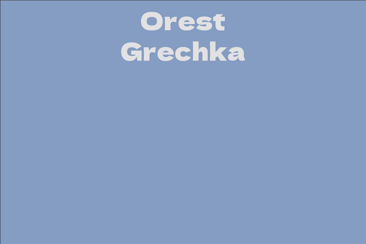 Orest Grechka