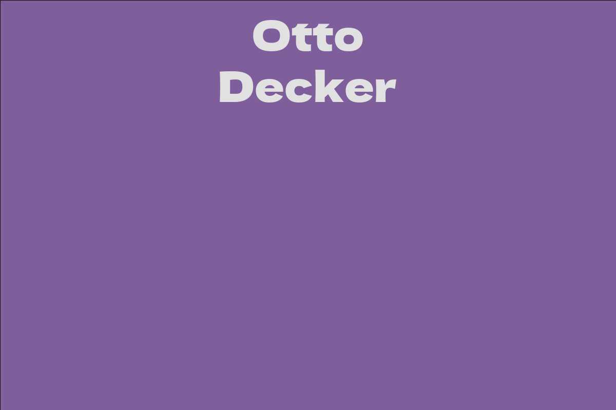 Otto Decker
