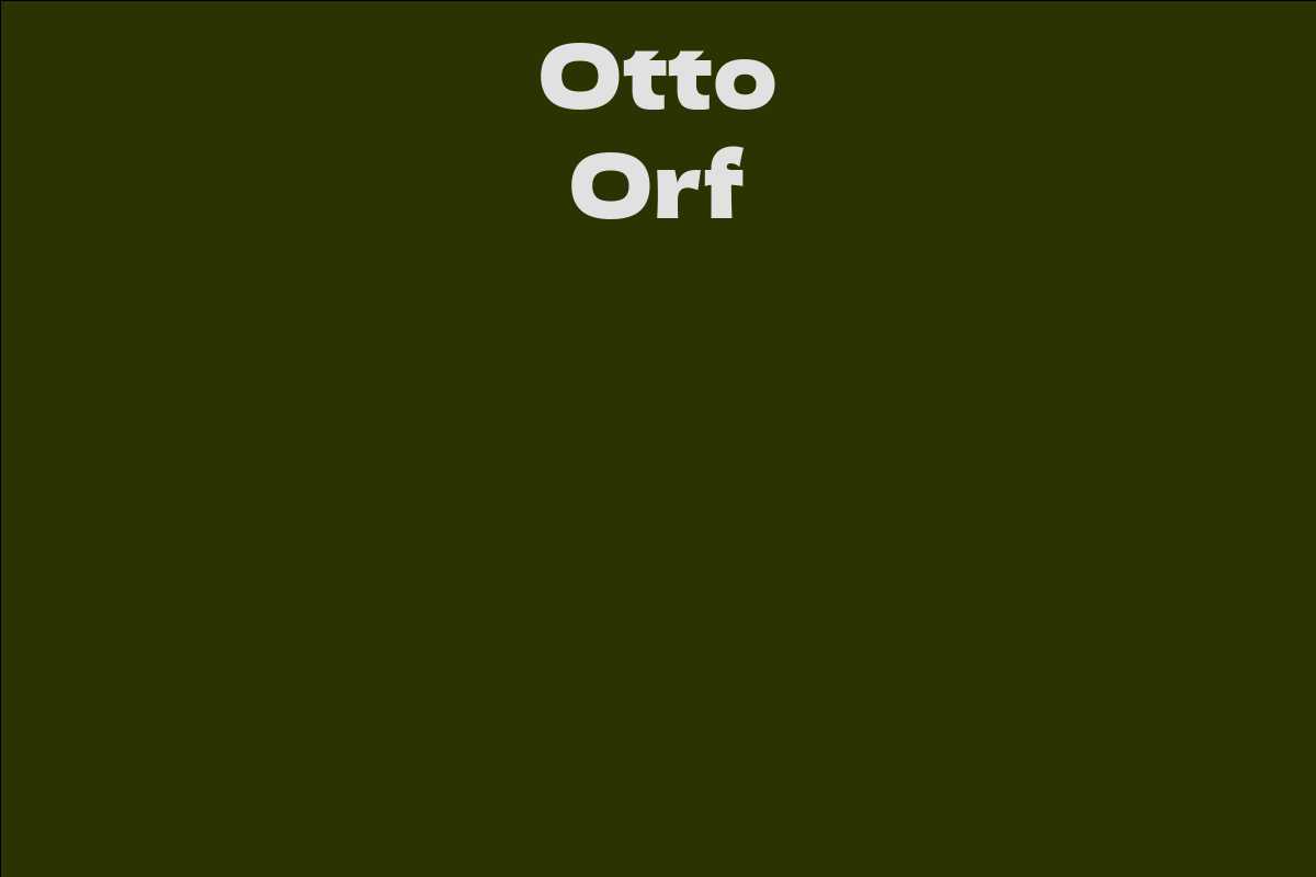 Otto Orf