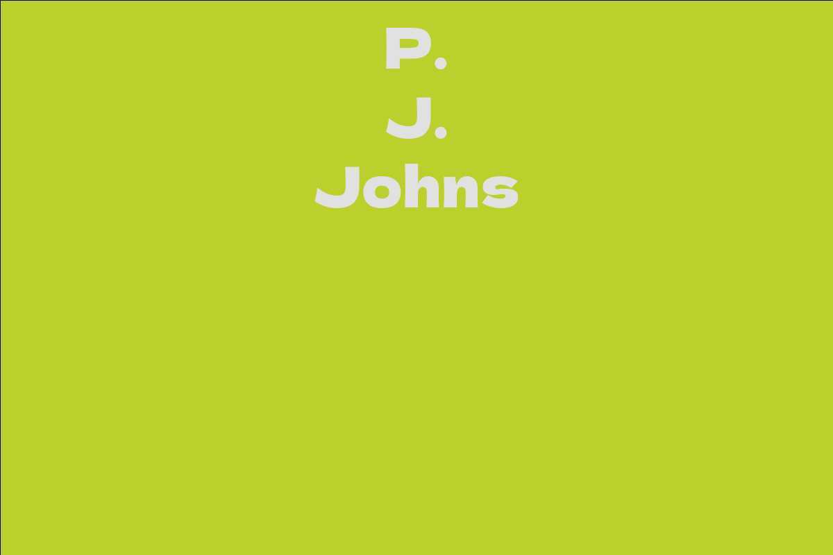 P. J. Johns