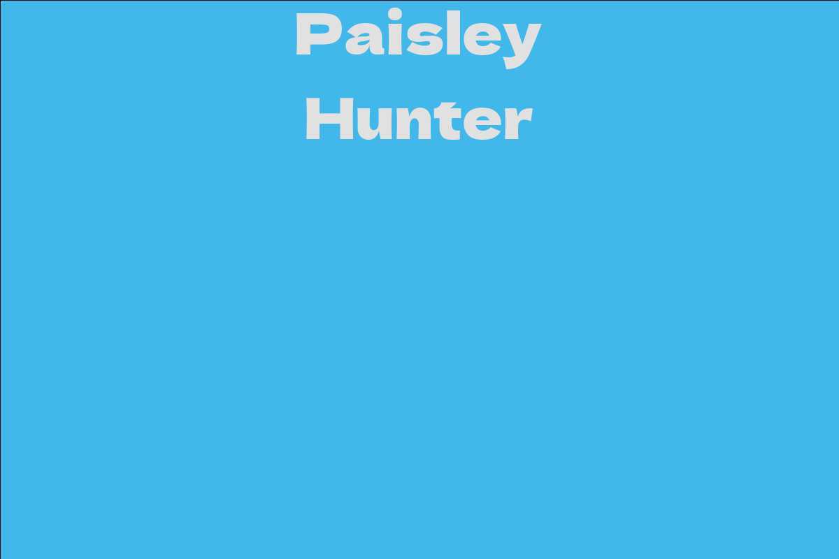 Paisley Hunter