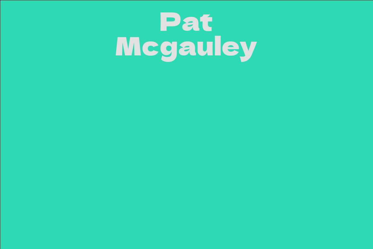 Pat Mcgauley