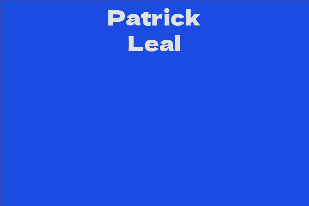 Patrick Leal